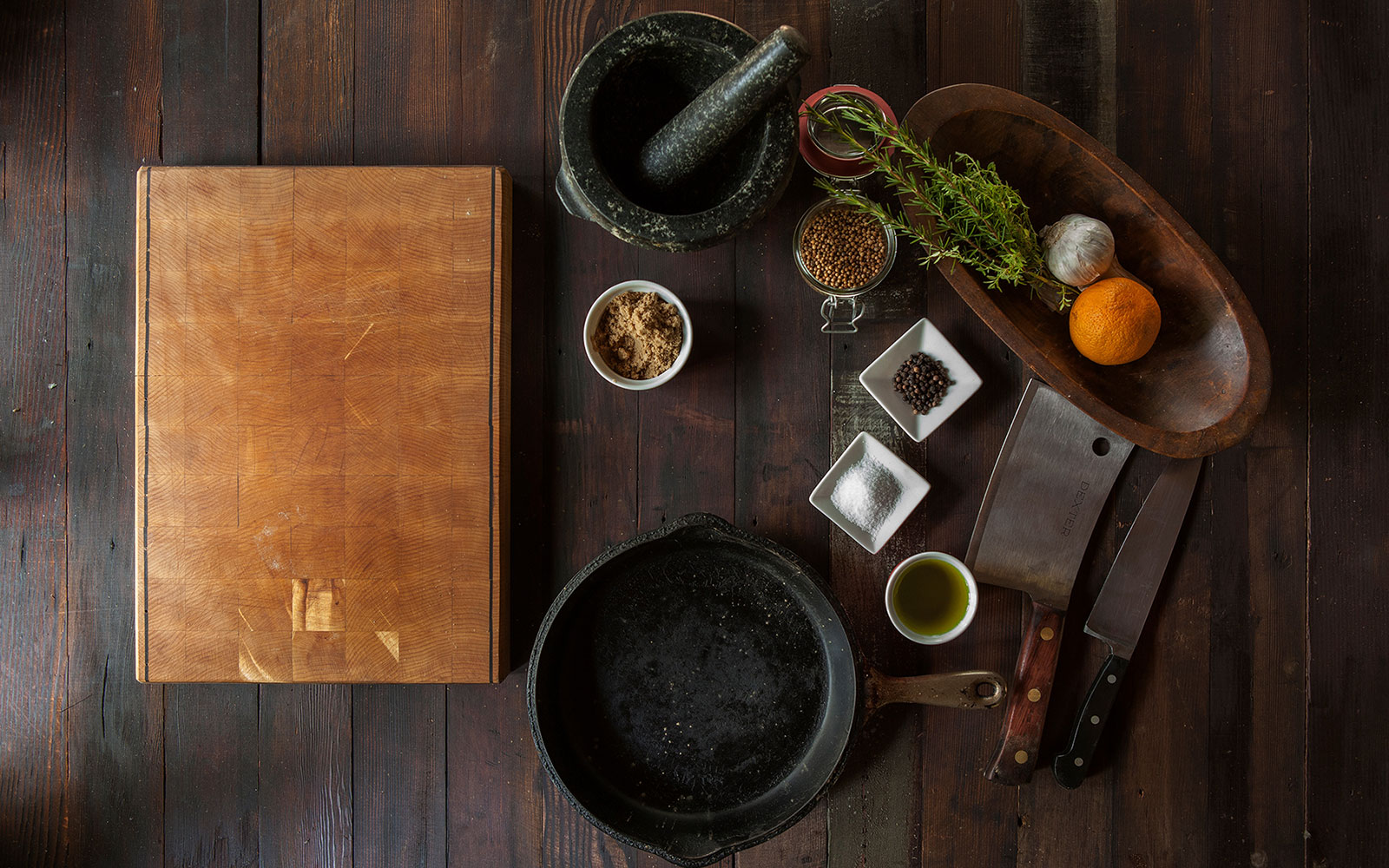 Delicious meals cooked with a handful of ingredients